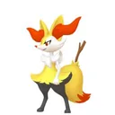 Braixen placeholder card