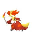 Delphox placeholder card